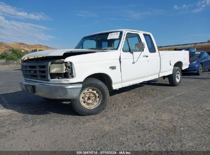 1996 FORD F150 White  Gasoline 1FTEX15N3TKA34938 photo #3