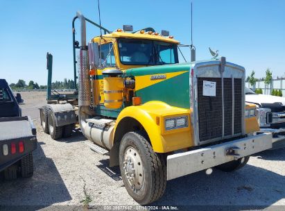 1987 KENWORTH W900 W900 Yellow  Diesel 1NKWL29X9HS344597 photo #1