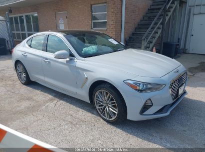 2021 GENESIS G70 2.0T AWD Gray  Gasoline KMTG34LA5MU066965 photo #1