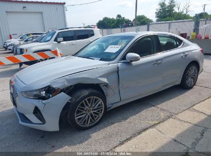 2021 GENESIS G70 2.0T AWD Gray  Gasoline KMTG34LA5MU066965 photo #3