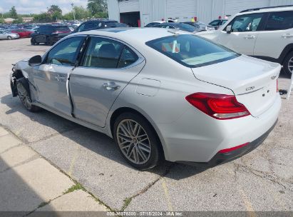 2021 GENESIS G70 2.0T AWD Gray  Gasoline KMTG34LA5MU066965 photo #4