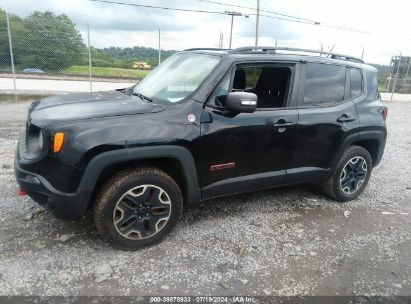 2016 JEEP RENEGADE TRAILHAWK Black  Gasoline ZACCJBCT8GPD13894 photo #3