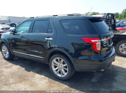 2015 FORD EXPLORER LIMITED Black  Gasoline 1FM5K8F89FGA19542 photo #4