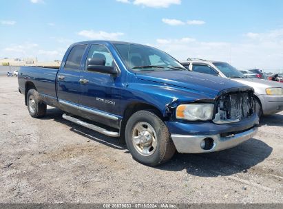 2004 DODGE RAM 2500 SLT/LARAMIE Blue  Diesel 3D7KA28C74G111443 photo #1