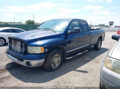 2004 DODGE RAM 2500 SLT/LARAMIE Blue  Diesel 3D7KA28C74G111443 photo #3