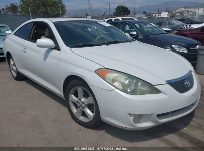 2004 TOYOTA CAMRY SOLARA SLE V6 White  Gasoline 4T1CA30P24U011035 photo #1