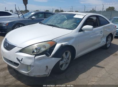 2004 TOYOTA CAMRY SOLARA SLE V6 White  Gasoline 4T1CA30P24U011035 photo #3