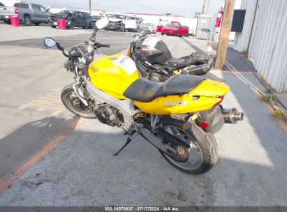 2001 TRIUMPH MOTORCYCLE TT600 Yellow  Other SMT800GE41J124385 photo #4