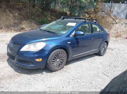 2012 SUZUKI KIZASHI SE Blue  Gasoline JS2RF9A35C6100749 photo #3