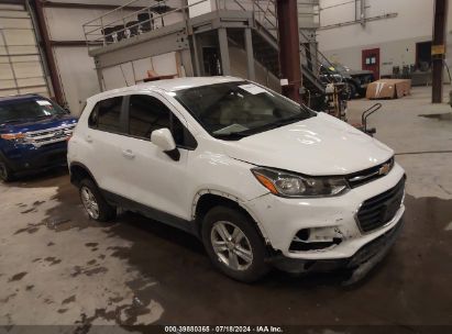 2017 CHEVROLET TRAX LS White  Gasoline 3GNCJNSB9HL221740 photo #1