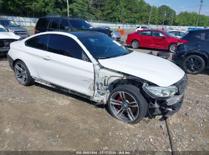 2015 BMW 435I XDRIVE White  Gasoline WBA3R5C52FK371422 photo #1