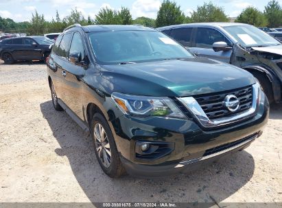 2019 NISSAN PATHFINDER SV Green  Gasoline 5N1DR2MM5KC593576 photo #1