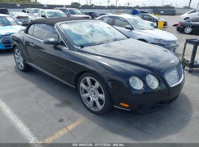 2007 BENTLEY CONTINENTAL GTC Black  Gasoline SCBDR33W57C047397 photo #1