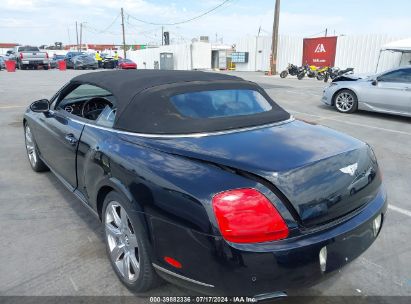 2007 BENTLEY CONTINENTAL GTC Black  Gasoline SCBDR33W57C047397 photo #4