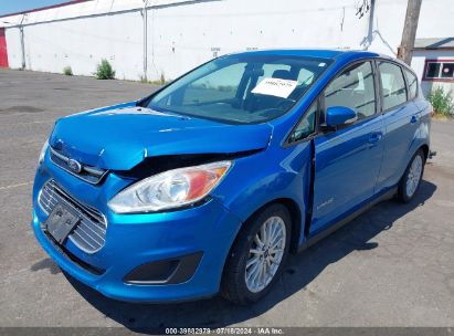 2015 FORD C-MAX HYBRID SE Blue  Hybrid 1FADP5AU5FL111426 photo #3