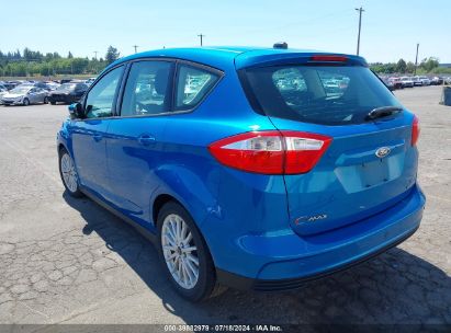 2015 FORD C-MAX HYBRID SE Blue  Hybrid 1FADP5AU5FL111426 photo #4