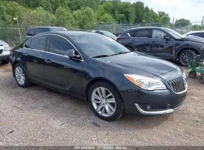 2014 BUICK REGAL TURBO PREMIUM II Gray  Gasoline 2G4GS5GX9E9200084 photo #1