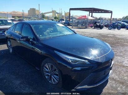 2021 TOYOTA MIRAI XLE Black  Other JTDAAAAA8MA000584 photo #1