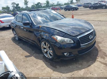 2013 INFINITI M56X Black  Gasoline JN1AY1AR7DM590117 photo #1