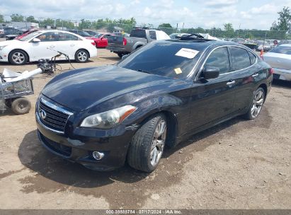 2013 INFINITI M56X Black  Gasoline JN1AY1AR7DM590117 photo #3