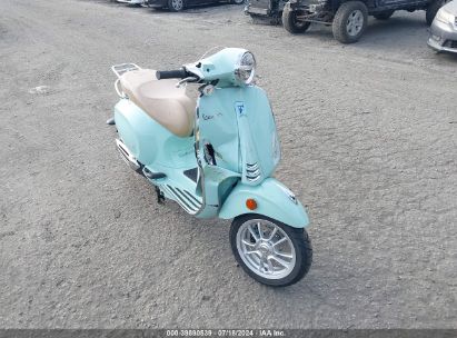 2022 VESPA PRIMAVERA/SPRINT 150 Green  Gasoline ZAPM818G6N5907877 photo #1