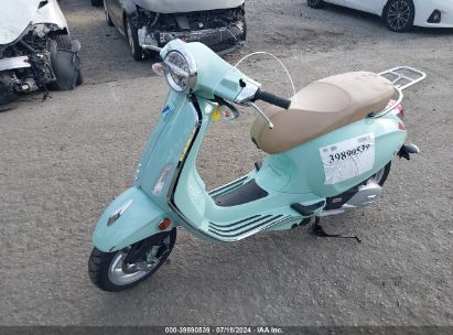 2022 VESPA PRIMAVERA/SPRINT 150 Green  Gasoline ZAPM818G6N5907877 photo #3