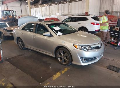 2014 TOYOTA CAMRY SE SPORT Silver  Gasoline 4T1BF1FK3EU758917 photo #1