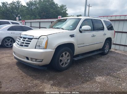 2009 CADILLAC ESCALADE STANDARD White  Flexible Fuel 1GYFC23229R187707 photo #3