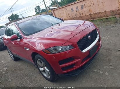 2019 JAGUAR F-PACE 25T PREMIUM Red  Gasoline SADCJ2FX8KA354179 photo #1