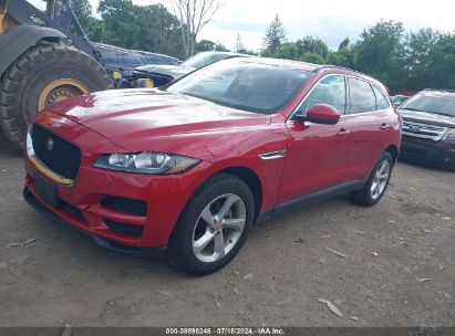 2019 JAGUAR F-PACE 25T PREMIUM Red  Gasoline SADCJ2FX8KA354179 photo #3