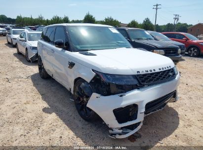 2021 LAND ROVER RANGE ROVER SPORT HST MHEV White  Gasoline SALWS2RU5MA767132 photo #1