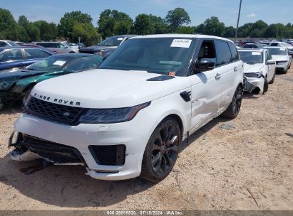 2021 LAND ROVER RANGE ROVER SPORT HST MHEV White  Gasoline SALWS2RU5MA767132 photo #3