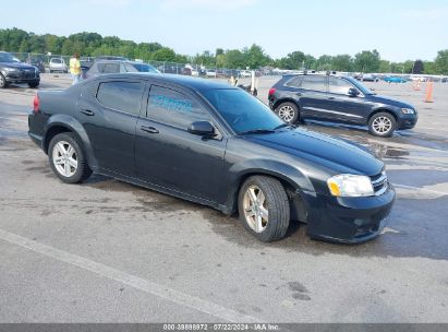 2011 DODGE AVENGER MAINSTREET Black  Gasoline 1B3BD1FB1BN501420 photo #1