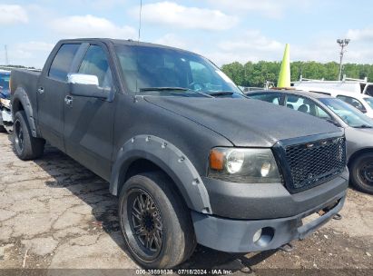 2008 FORD F-150 60TH ANNIVERSARY/FX4/KING RANCH/LARIAT/XLT Black  Flexible Fuel 1FTPW14V08FB79318 photo #1