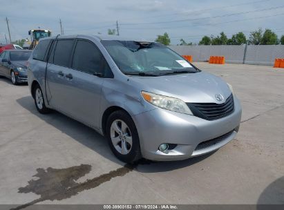 2014 TOYOTA SIENNA L V6 7 PASSENGER Silver  Gasoline 5TDZK3DC7ES492070 photo #1