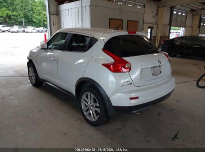 2014 NISSAN JUKE SV White  Gasoline JN8AF5MR6ET450058 photo #4