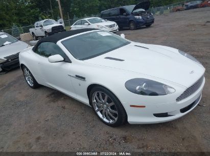 2008 ASTON MARTIN DB9 VOLANTE White  Gasoline SCFAD02A98GB09790 photo #1