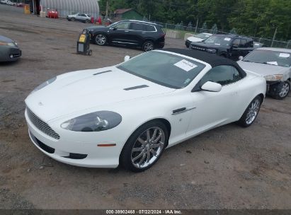 2008 ASTON MARTIN DB9 VOLANTE White  Gasoline SCFAD02A98GB09790 photo #3