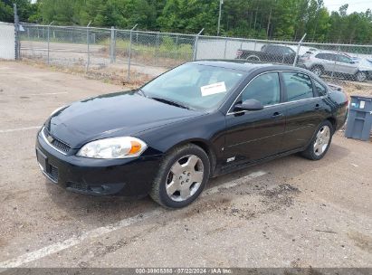 2006 CHEVROLET IMPALA SS Black  Gasoline 2G1WD58C369422068 photo #3