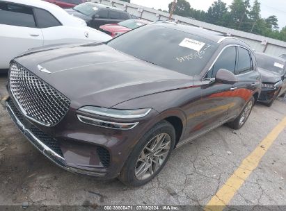 2023 GENESIS GV70 2.5T AWD Burgundy  Gasoline KMUMADTBXPU103106 photo #3