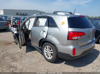 2014 KIA SORENTO LX Silver  Gasoline 5XYKT3A67EG537843 photo #4