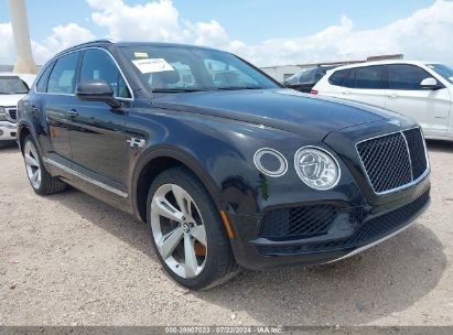 2019 BENTLEY BENTAYGA V8 Black  Gasoline SJAAM2ZV1KC025320 photo #1