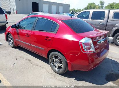 2012 NISSAN SENTRA 2.0 S Red  Gasoline 3N1AB6AP8CL679149 photo #4