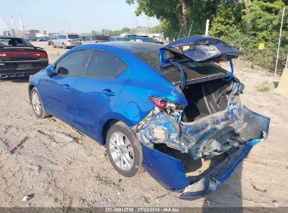 2017 TOYOTA YARIS IA Blue  Gasoline 3MYDLBYV0HY187313 photo #4