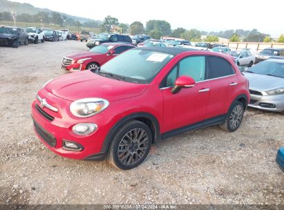 2018 FIAT 500X LOUNGE FWD Red  Gasoline ZFBCFXDB7JP652741 photo #3