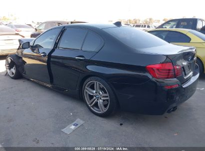 2015 BMW 535D Black  Diesel WBAXA5C5XFD691276 photo #4