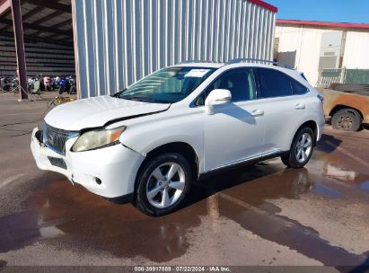 2010 LEXUS RX 350 White  Gasoline JTJZK1BA0A2403962 photo #3