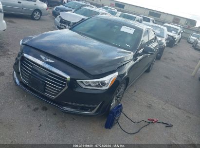 2018 GENESIS G90 3.3T PREMIUM Black  Gasoline KMHG34JA3JU044200 photo #3