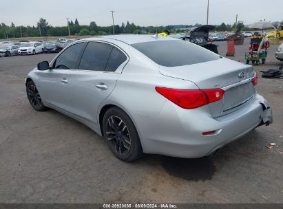 2016 INFINITI Q50 2.0T BASE/2.0T PREMIUM Silver  Gasoline JN1CV7AR5GM252417 photo #4