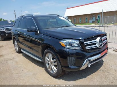 2019 MERCEDES-BENZ GLS 450 4MATIC Black  Gasoline 4JGDF6EE3KB237527 photo #1